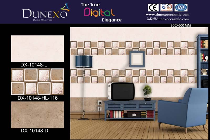 60x60 Glossy Series Digital Vitrified Tile (DX-10148)