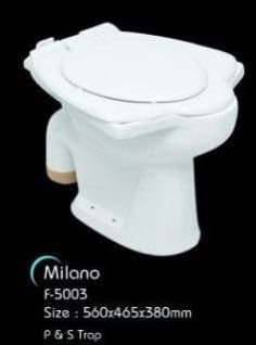 Milano Floor Mounted Water Closet