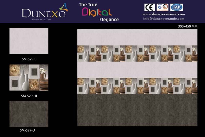 30x45 Satin Matte Series Ceramic Wall Tile (SM-529)