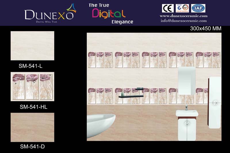 30x45 Satin Matte Series Ceramic Wall Tile (SM-541)