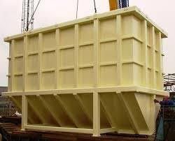 Yellow Storage Hopper