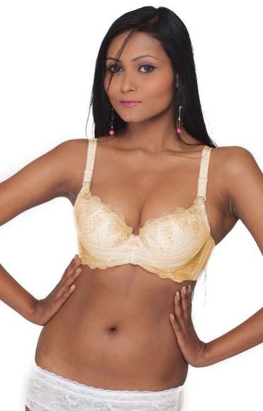 Designer Double padded with lacy