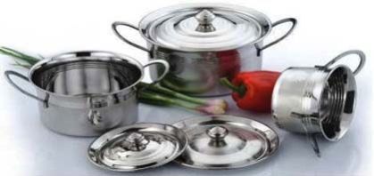 Mira Silver Handi Set