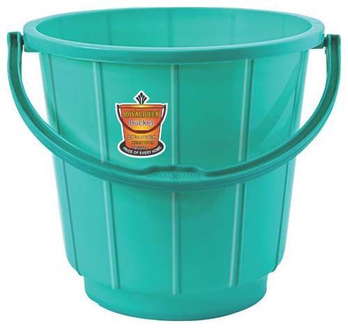 261 Plastic Striped Bucket