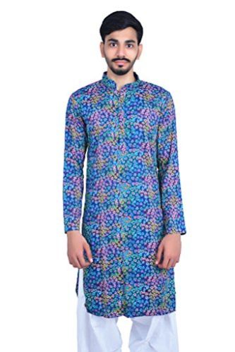 Mens Digital Printed Kurta 03
