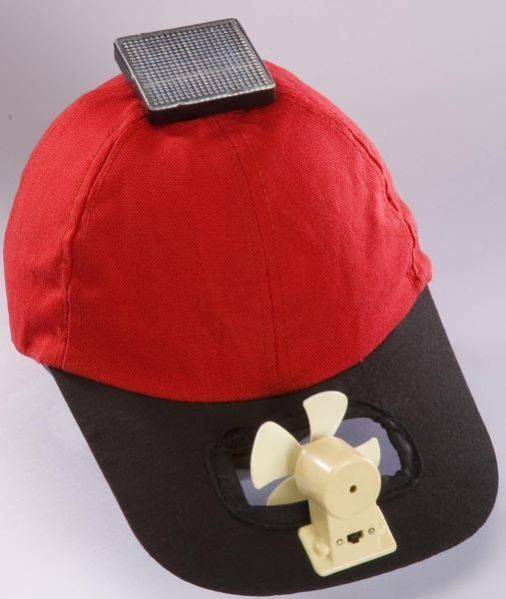 Red Solar Cap