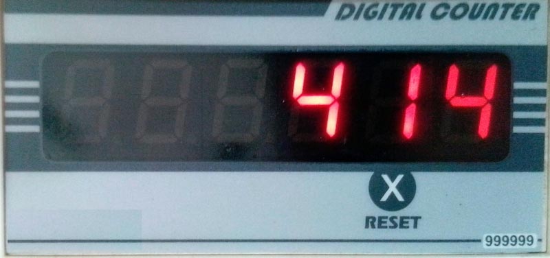 Digital RPM Counter for Wind Turbine Application