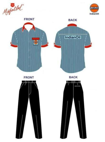 IOCL Petrol Pump Uniform