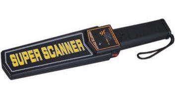 Hand Held Metal Detector (Super Scanner)