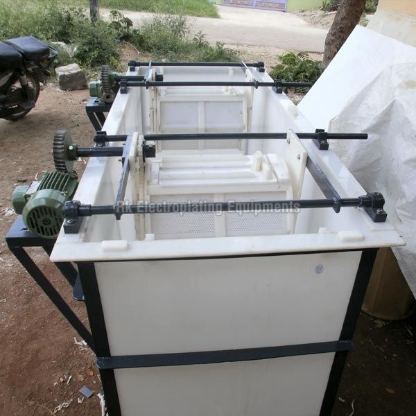 Double Tank Electroplating Barrel