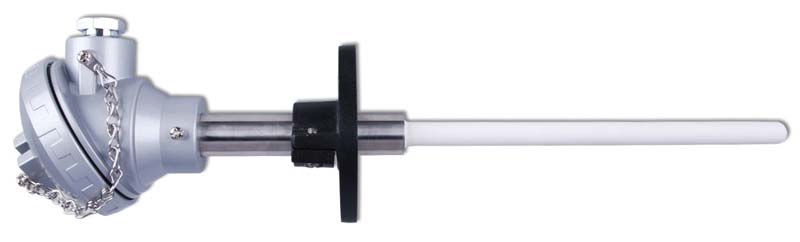 Ceramic Sheated with PCD 70 Flange Thermocouple