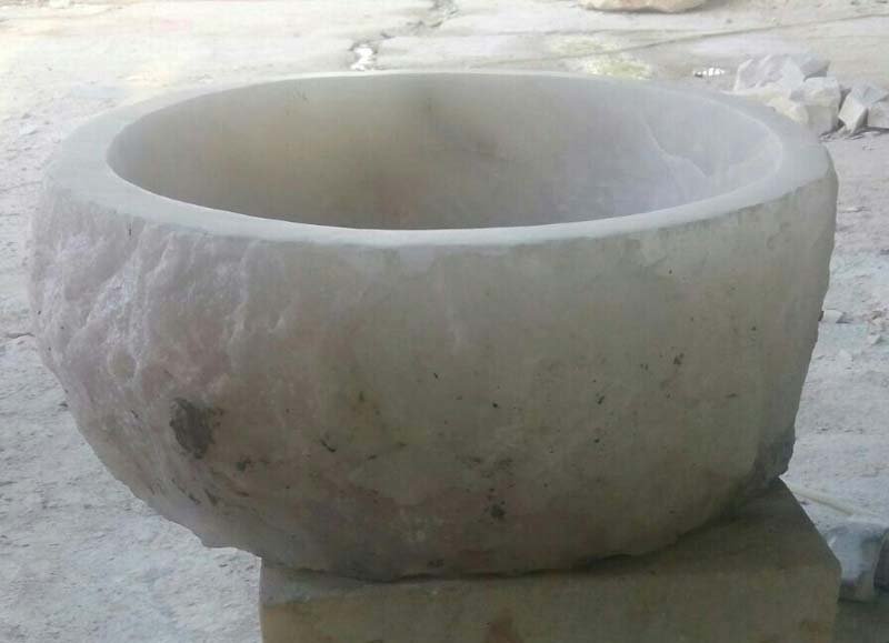 White Quartz Sink