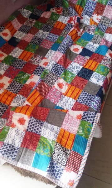 Quilted Bed Comforter (Patchwork)