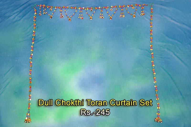 Dull Chokthi Toran Curtain Set