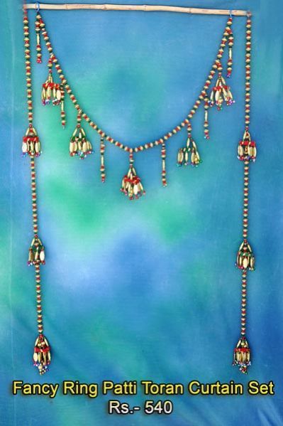 Fancy Ring Patii Toran Curtain Set