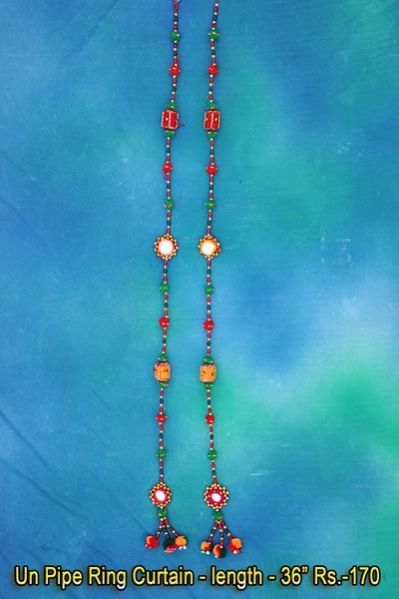 Un Pipe Ring Beaded Curtains