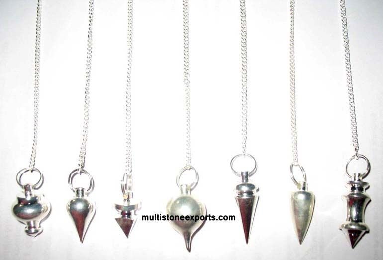 Egyptian Silver Plated Metal All Shape Pendulums