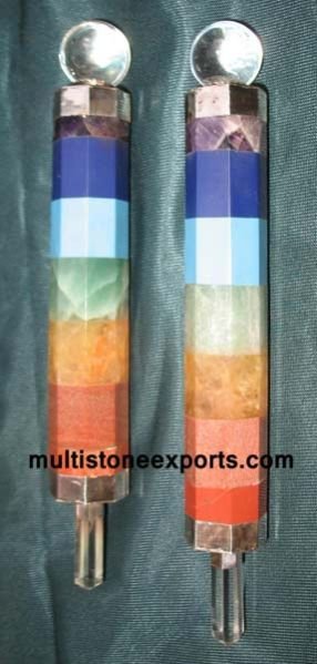 Seven Chakra Healing Sticks With Sphere