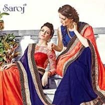 Beautiful Two Way Saree