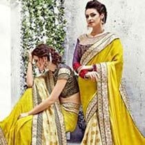 Elegant Two Way Saree