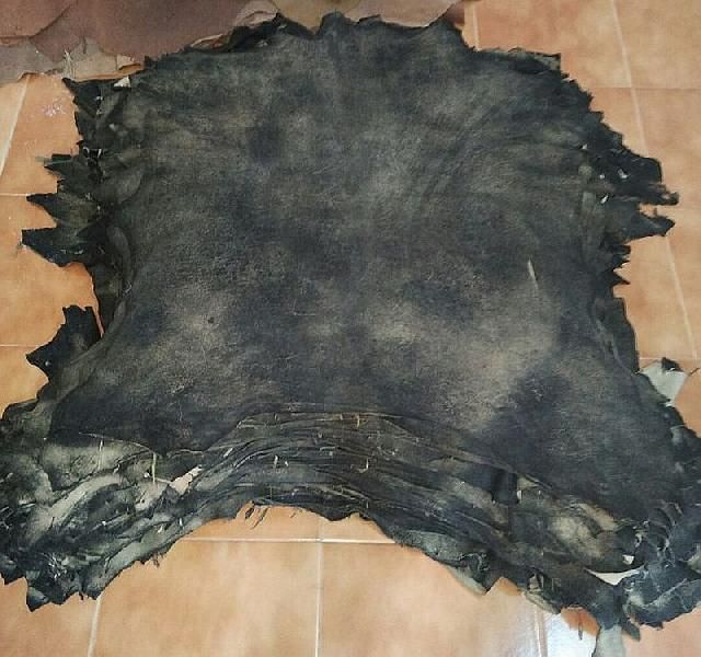 Antik Leder - (Schwarz+Beige)