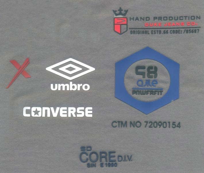 Garment Heat Transfer Labels 03