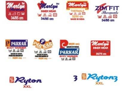 Garment Heat Transfer Labels 04