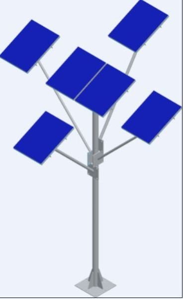 Solar Panel Mounting Structure 02