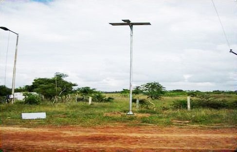 Solar Street Light Pole 01