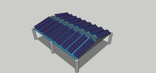 Solar Tin Shed Structure 01