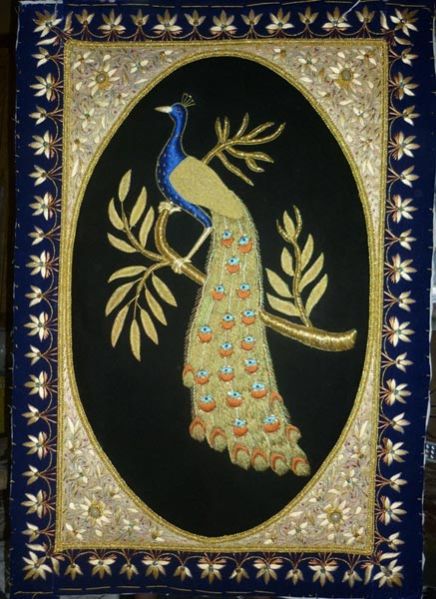 Wall Hanging Peacock 01