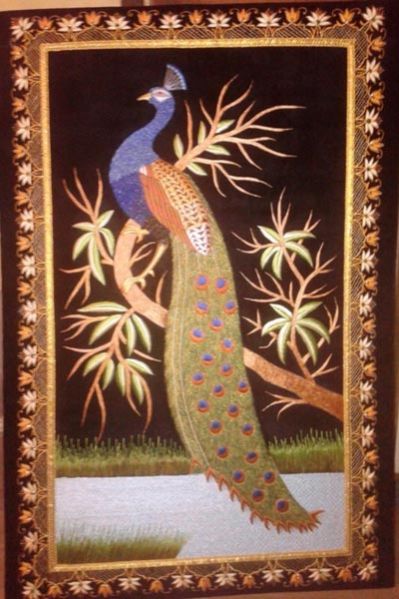 Wall Hanging Peacock 04