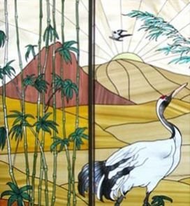 Decorative Window Glass 07