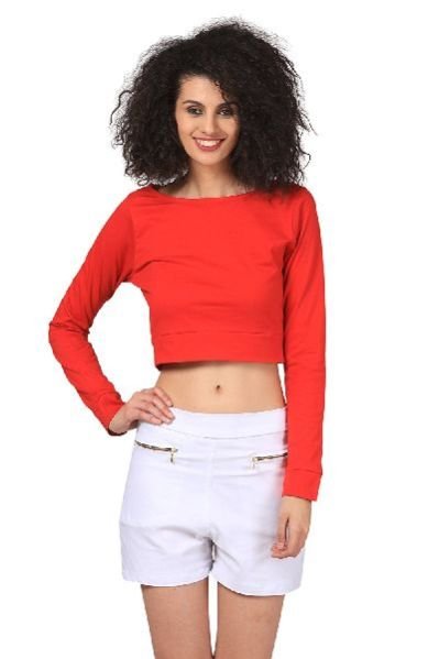 Full Sleeve Crop Top 02