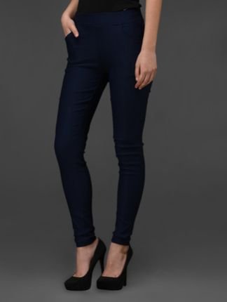 Ladies Plain Jegging 03