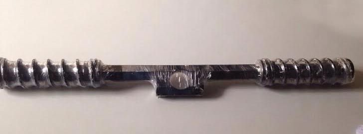 Royal Enfield Bullet Single Rods Black Leg Guard