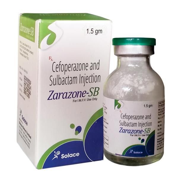 Zarazone SB 1.5 gm Injection
