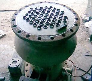 SS lining Tube Sheet (After)