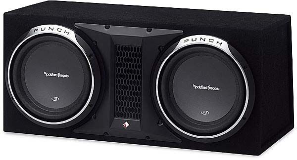 Rockford Fosgate Car Bass Tube and Enclosure 05