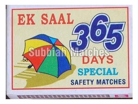365 Special Safety Matchbox