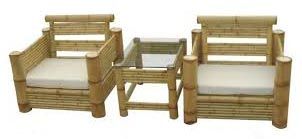 Bamboo Chair Set