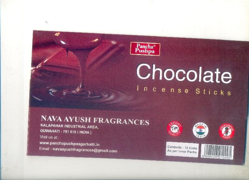 Pancha Pushpa Chocolate Incense Sticks 01