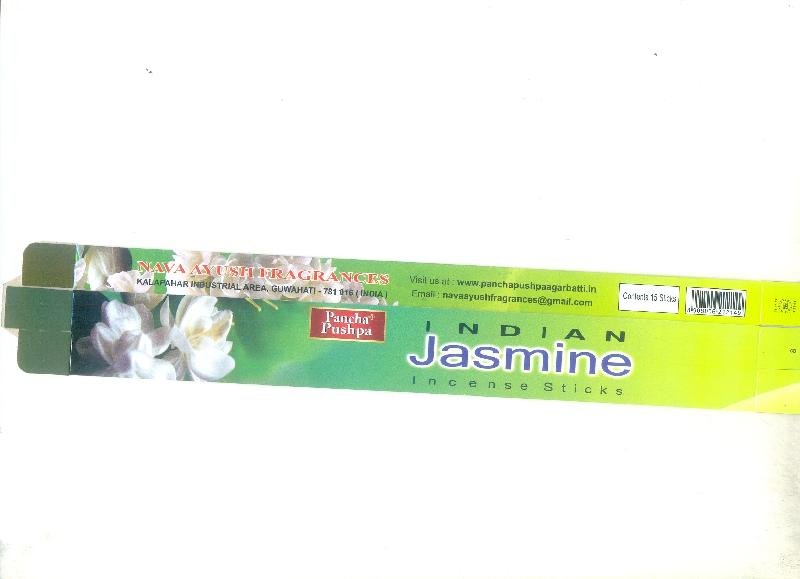 Pancha Pushpa Indian Jasmine Incense Sticks 01