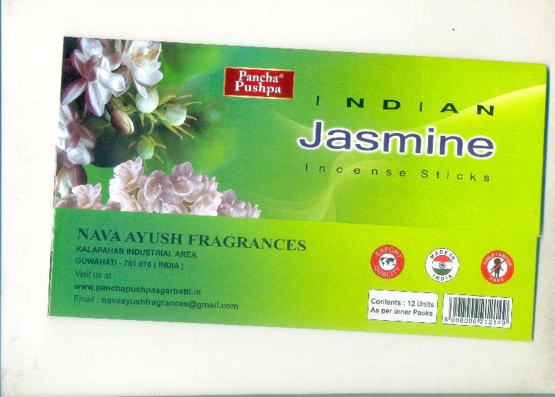 Pancha Pushpa Indian Jasmine Incense Sticks 02