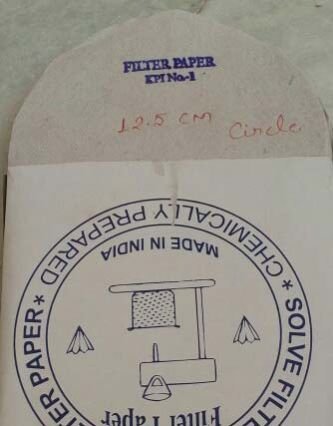 Lab Filter Paper 12.5 cm