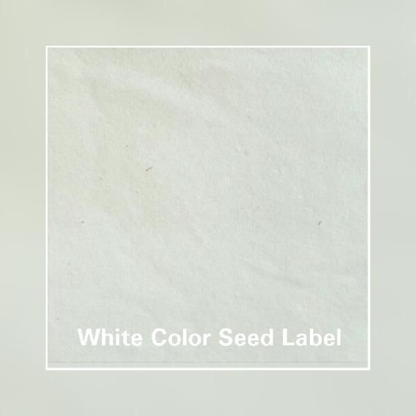 Whilte Color Seed Label