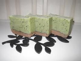 Spirulina soaps