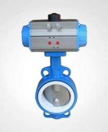 Pneumate Butterfly Valve