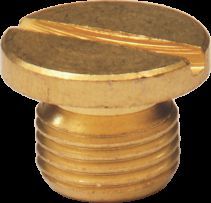 Brass Drain Round Plug
