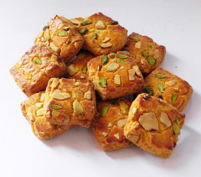 Badam Pista Cookies